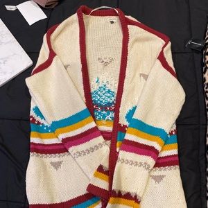 Cute western cardigan .
